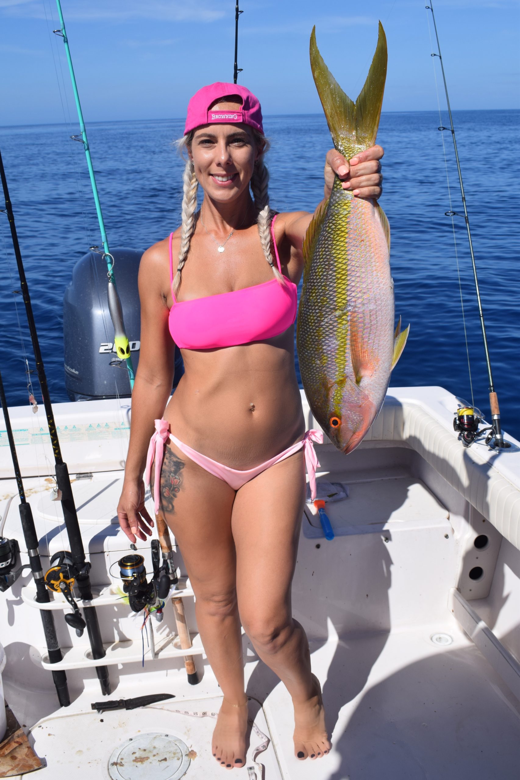 Yellowtail Snapper offshore fishing charter Venice, FL