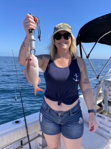 Angling with Adria Fishing Charter Venice, FL