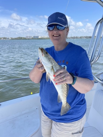 Angling with Adria Fishing Charter Venice, FL