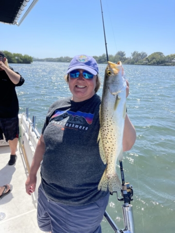 Angling with Adria Fishing Charter Venice, FL