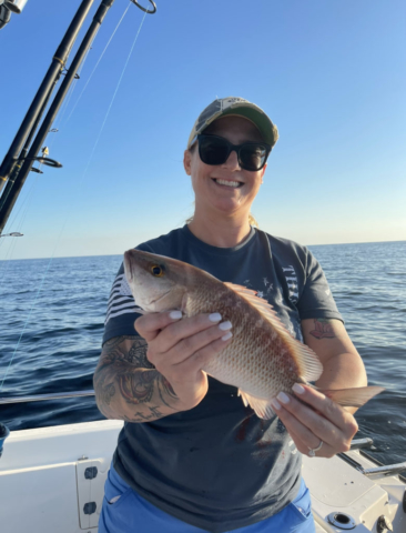 Offshore Fishing for Mangrove Snapper