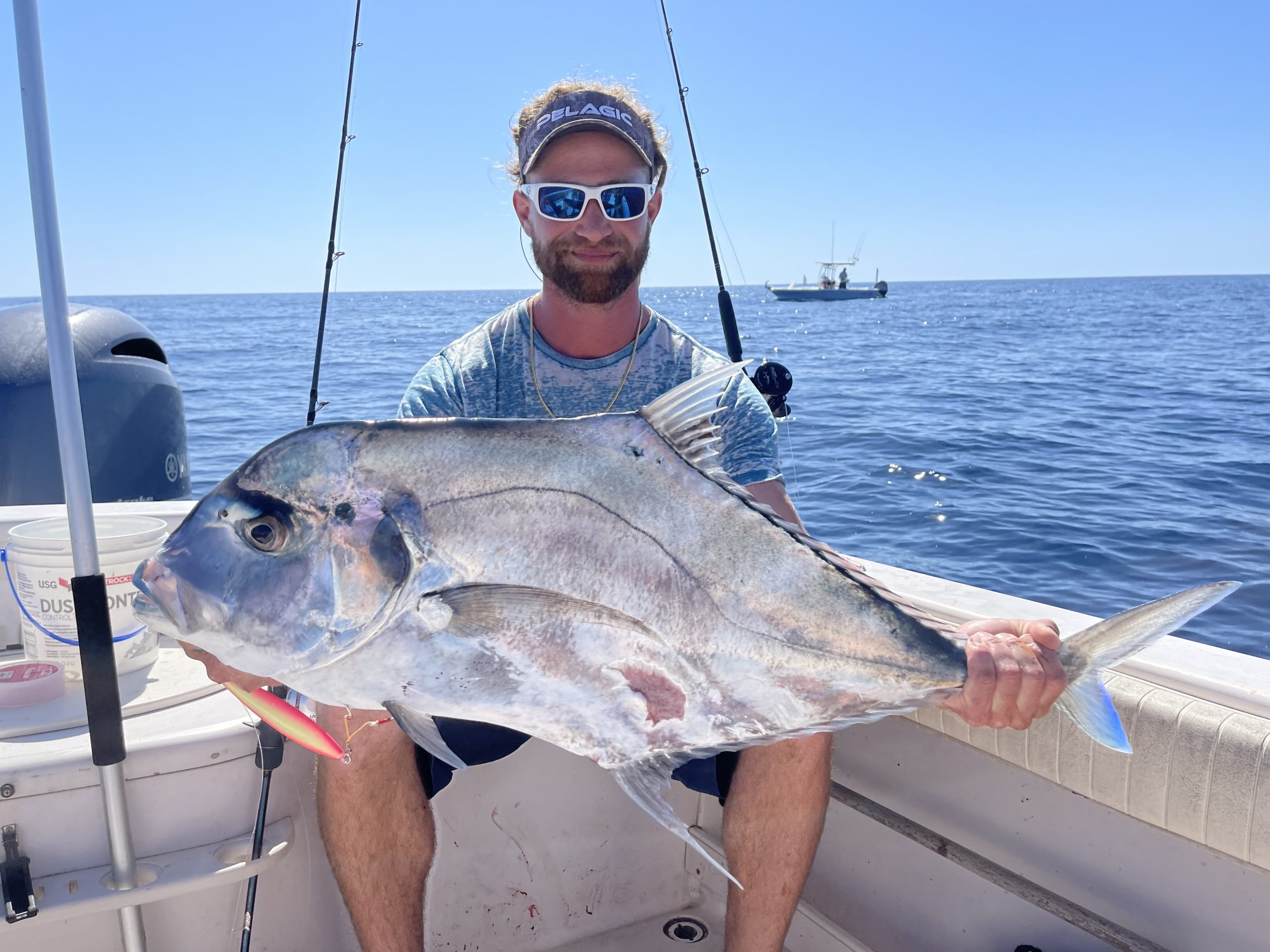 African Pompano Offshore fishing charter Venice, FL
