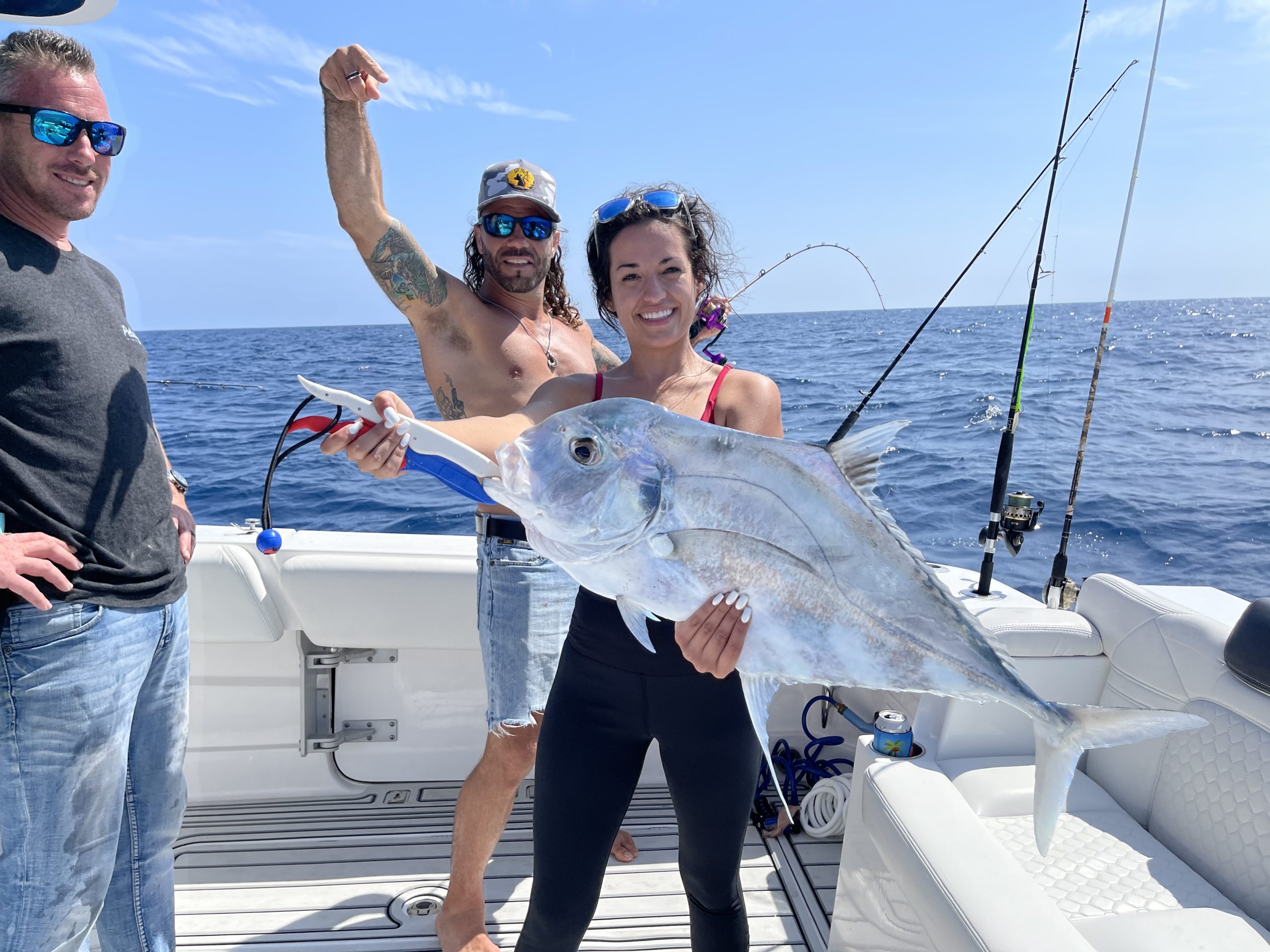African Pompano Offshore fishing Charter Venice, Florida