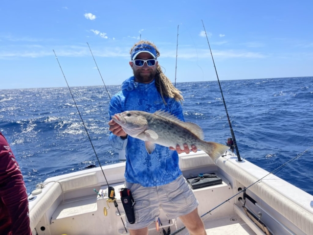 Gag Grouper offshore fishing charter Venice, FL