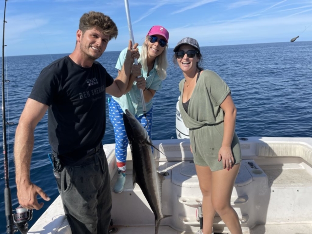 Cobia offshore fishing charter Venice, FL Best Fishing Charter Sarasota, FL Siesta Key, FL