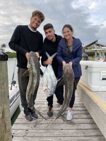 Cobia African Pompano offshore fishing charter Venice, FL Best Fishing Charter Sarasota, FL Siesta Key, FL