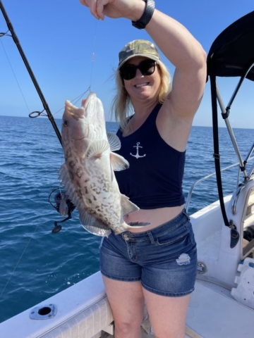 Angling with Adria Fishing Charter Venice, FL