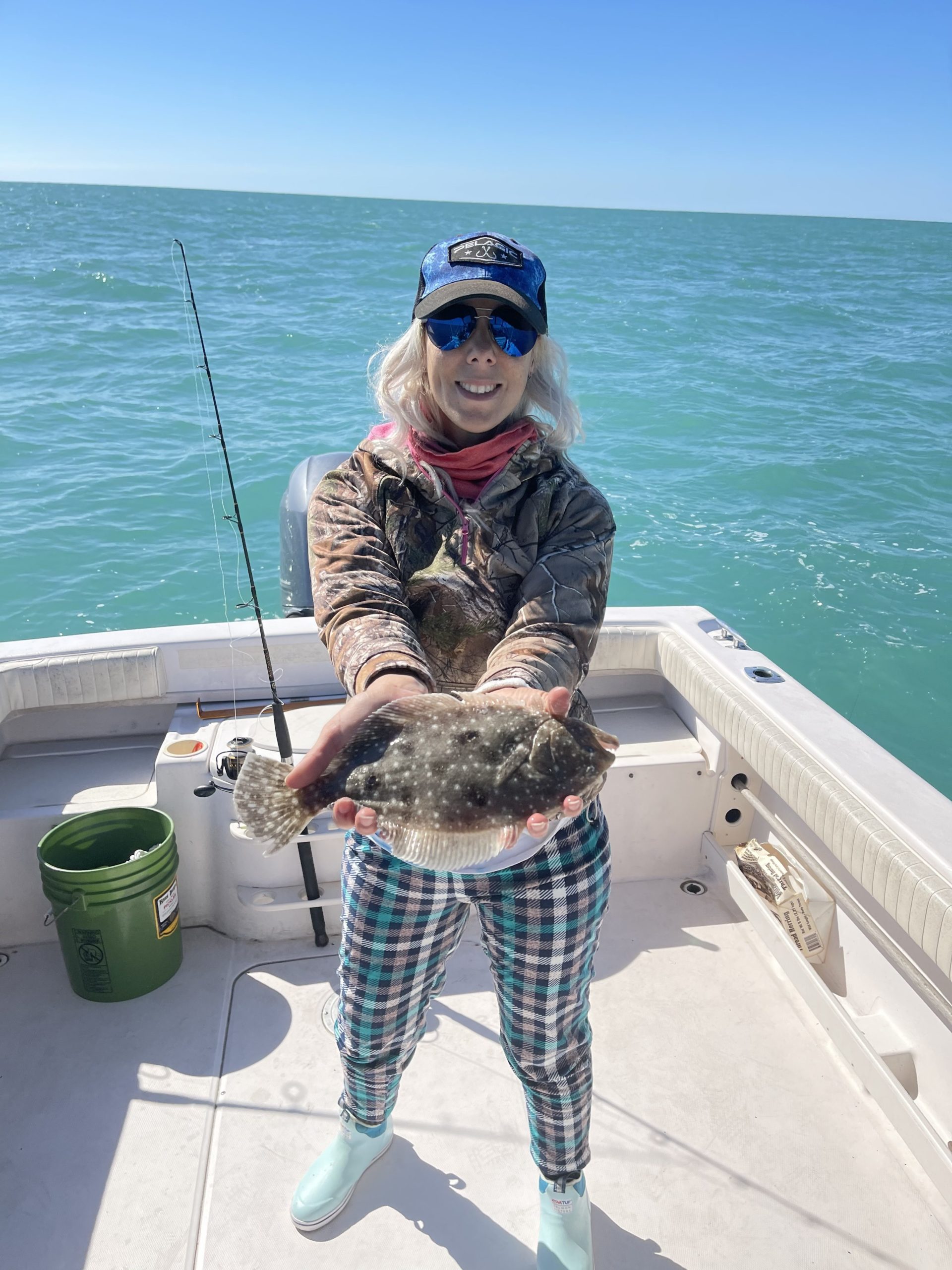 Near Shore Flounder fishing charter Venice, FL