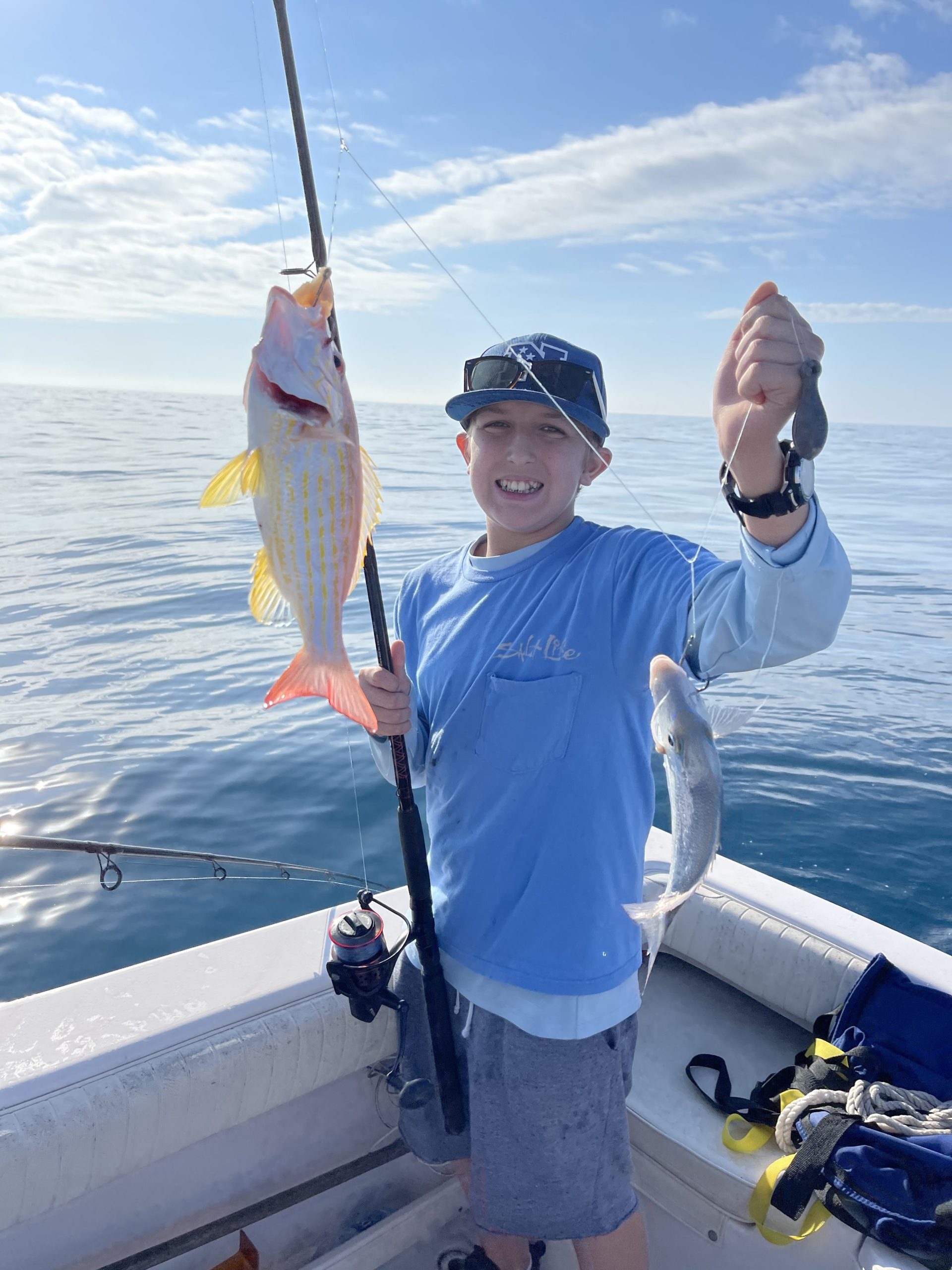Snapper Kids Offshore fishing charter Venice, FL Sarasota